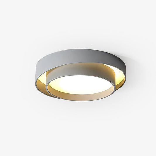 Cylindrical LED Ceiling Light Gray